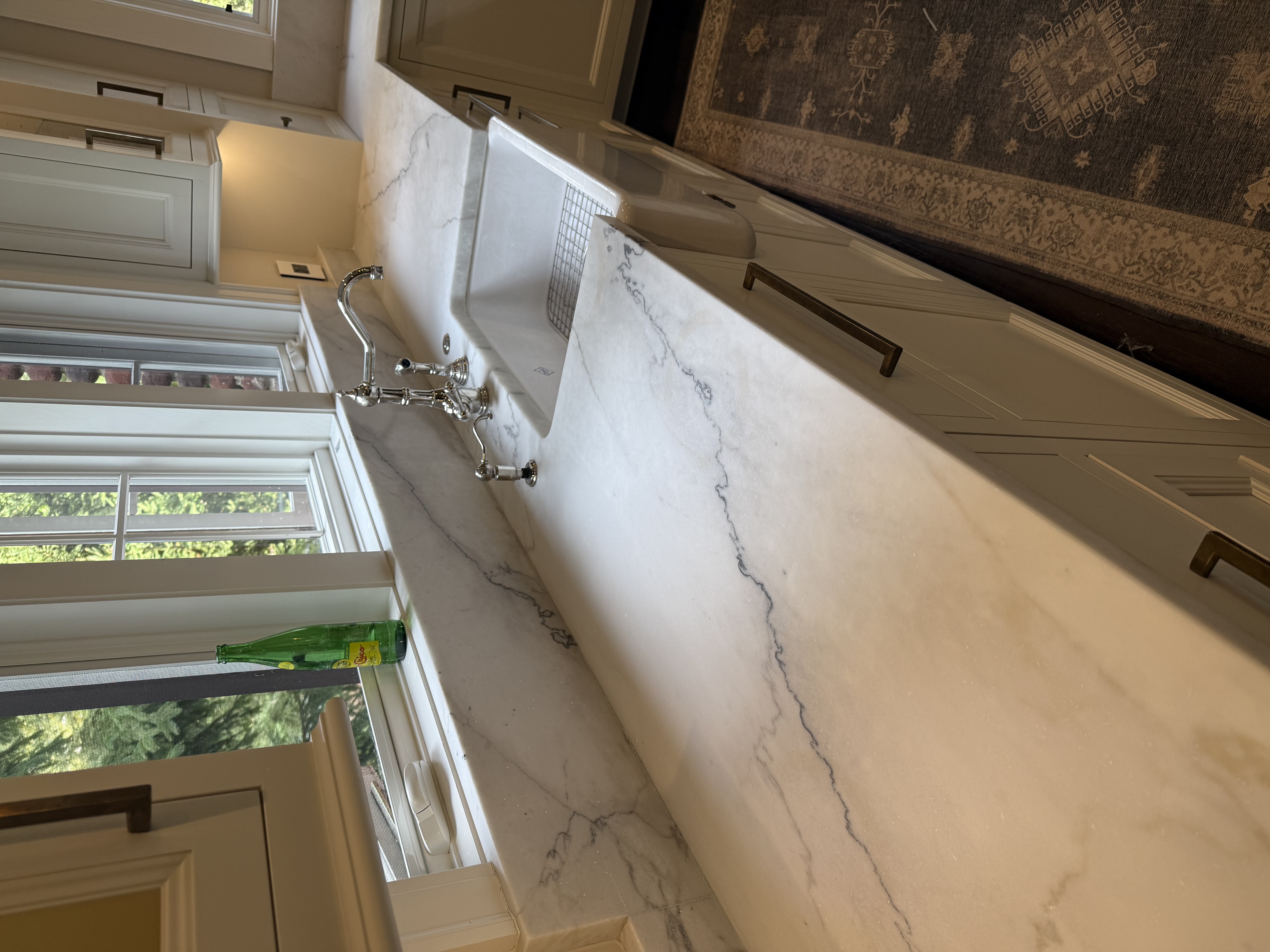 Oak Brook Estate Granite Bar Top Polishing