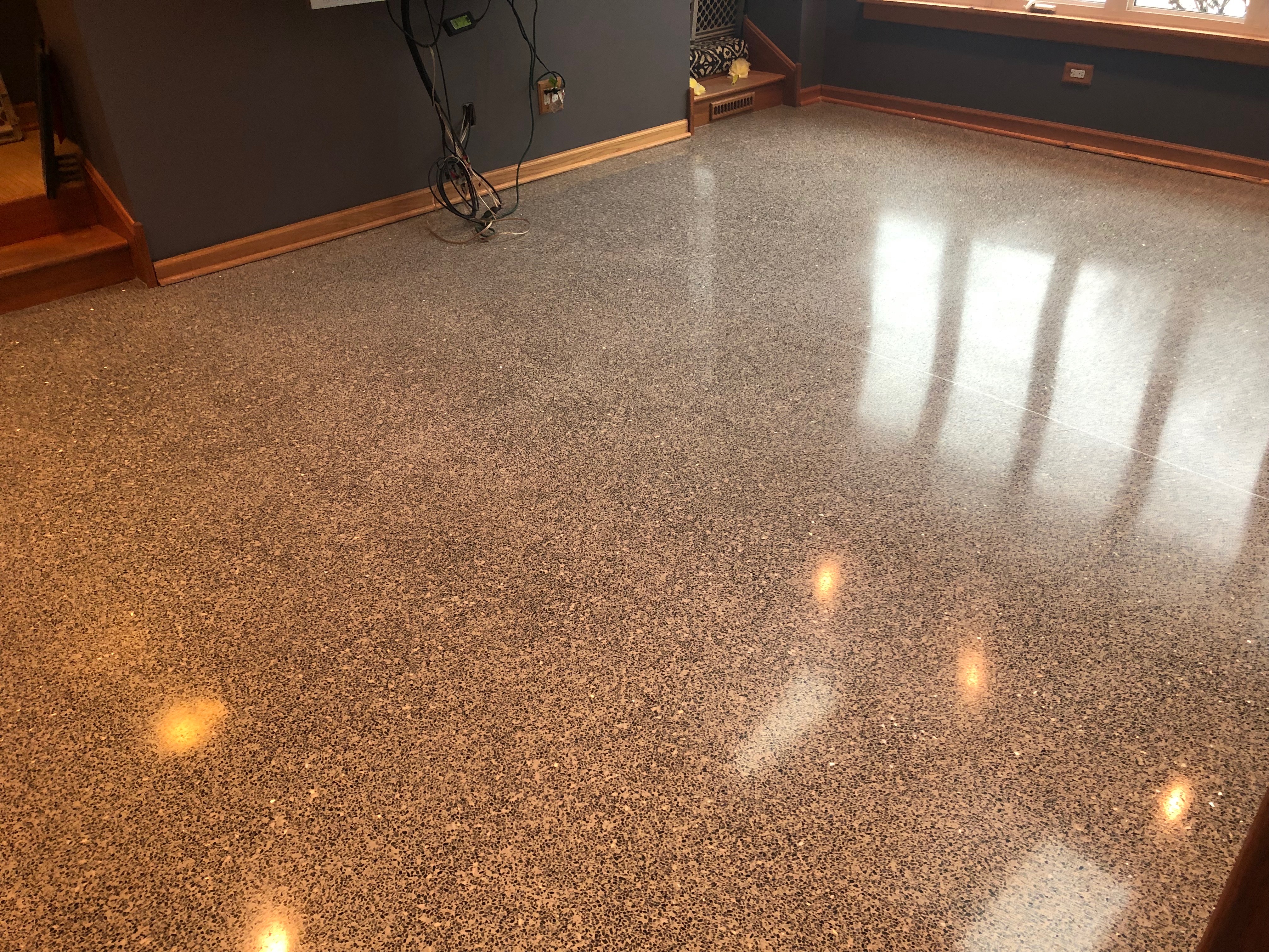 Terrazzo Floor Restoration – Hinsdale, Illinois