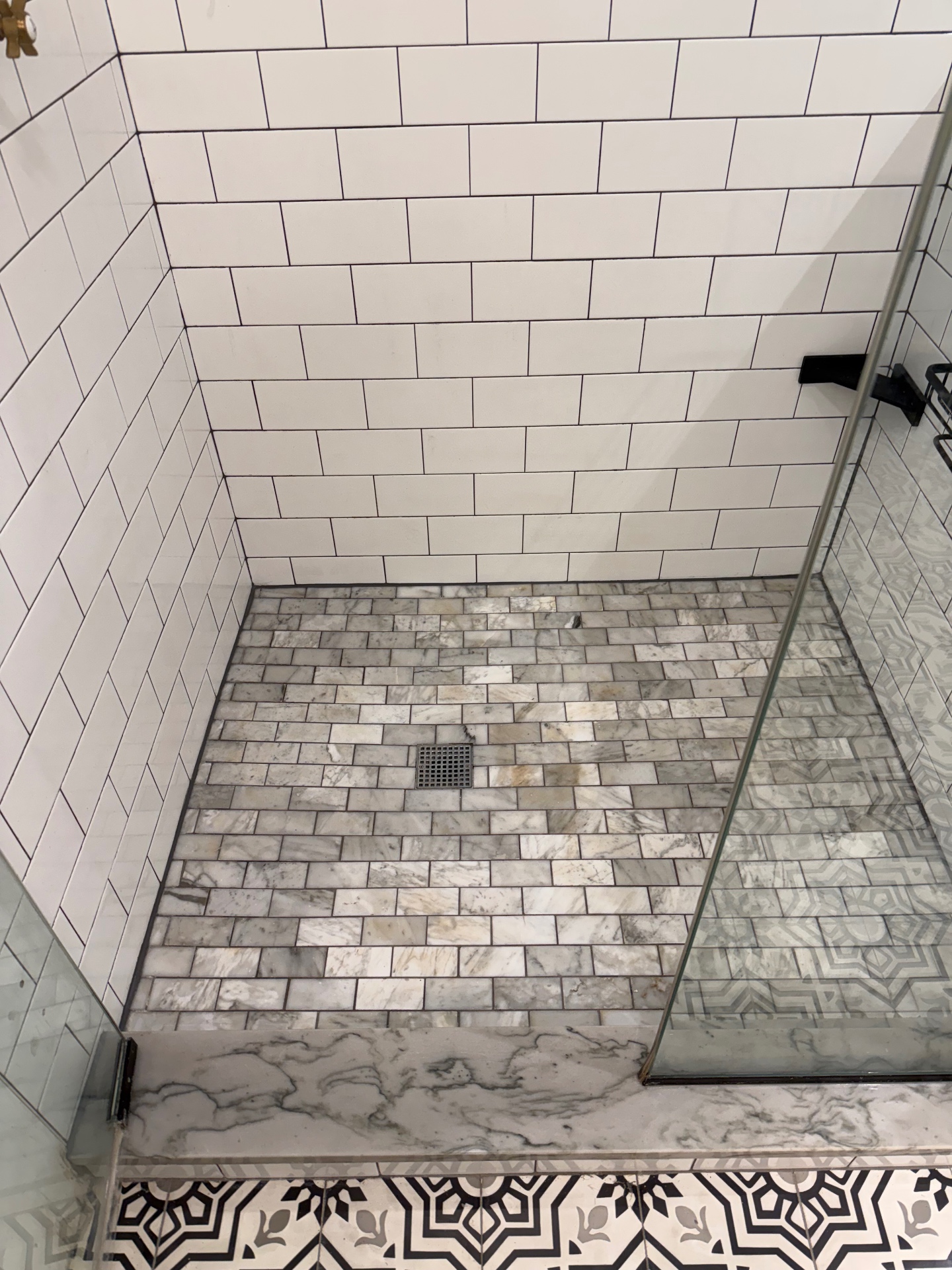Kenilworth Marble Shower Floor Restoration