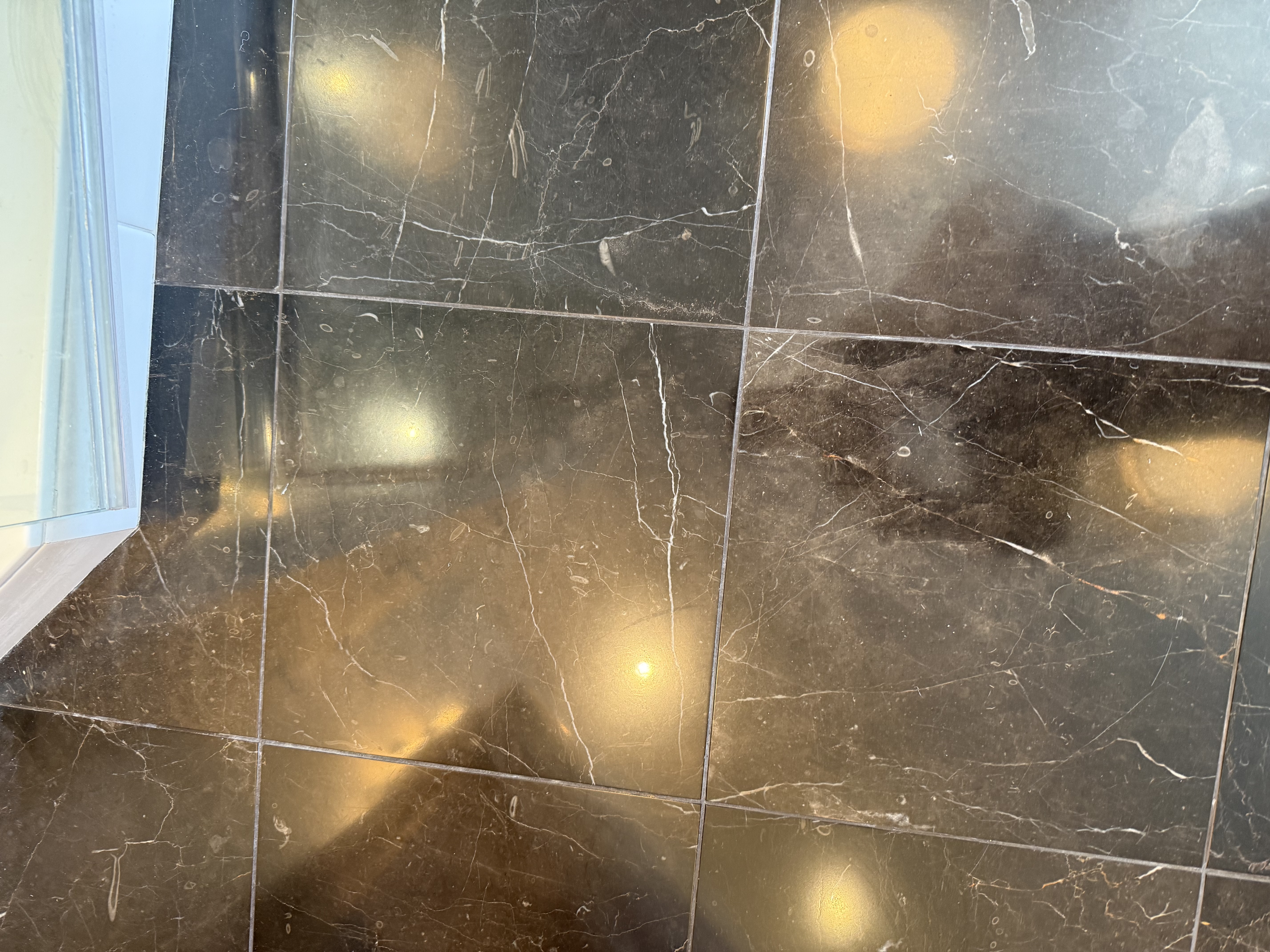 After — Marble Floor Etch Removal in Schaumburg