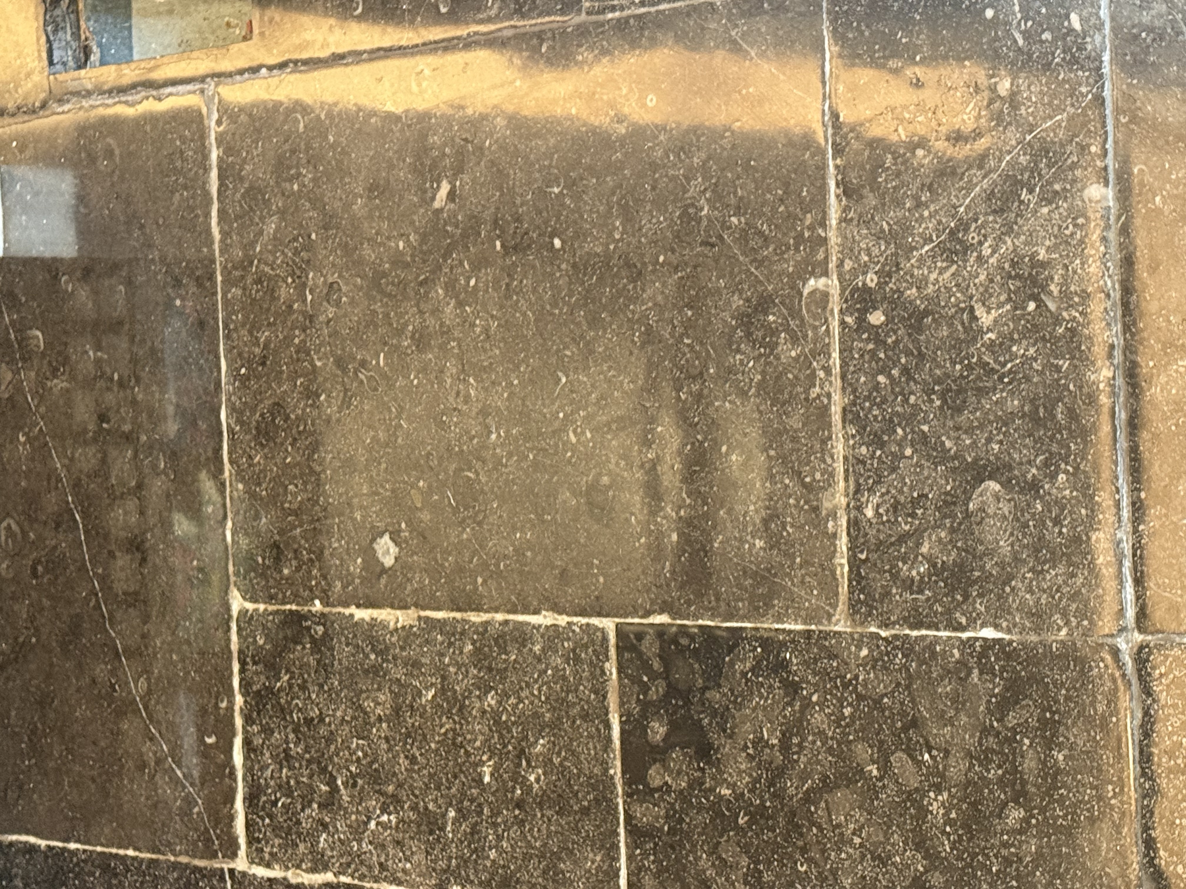 After — Limestone Floor Restoration  in Schaumburg