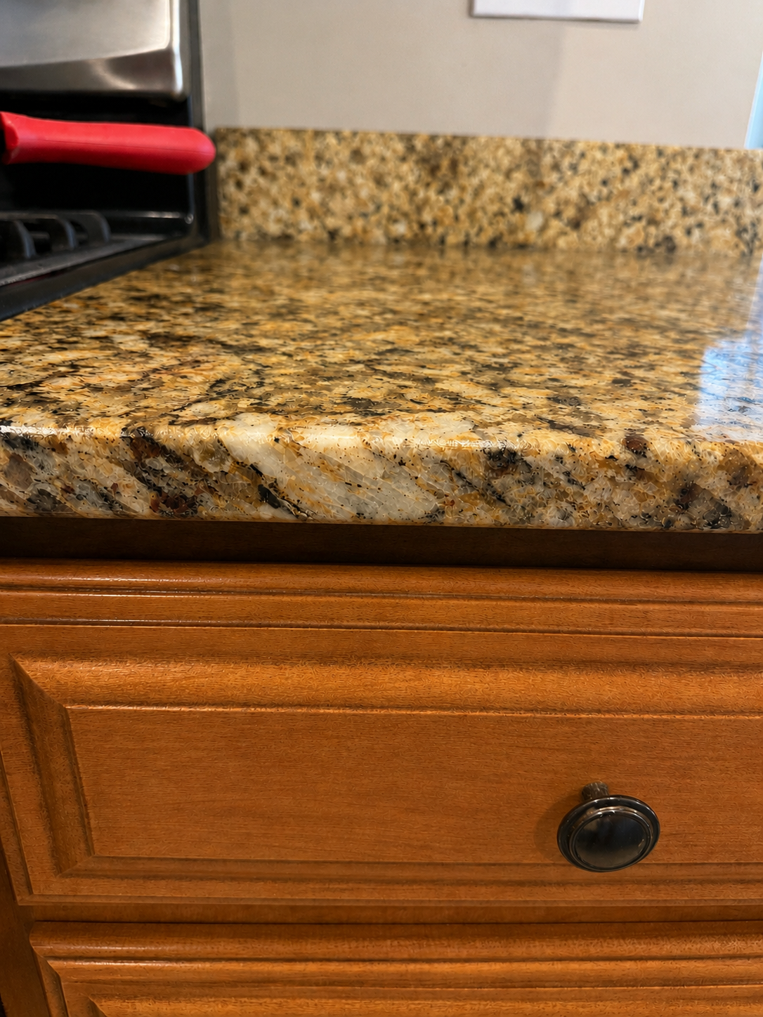 After — Broken Granite Countertop Repair in Whiting