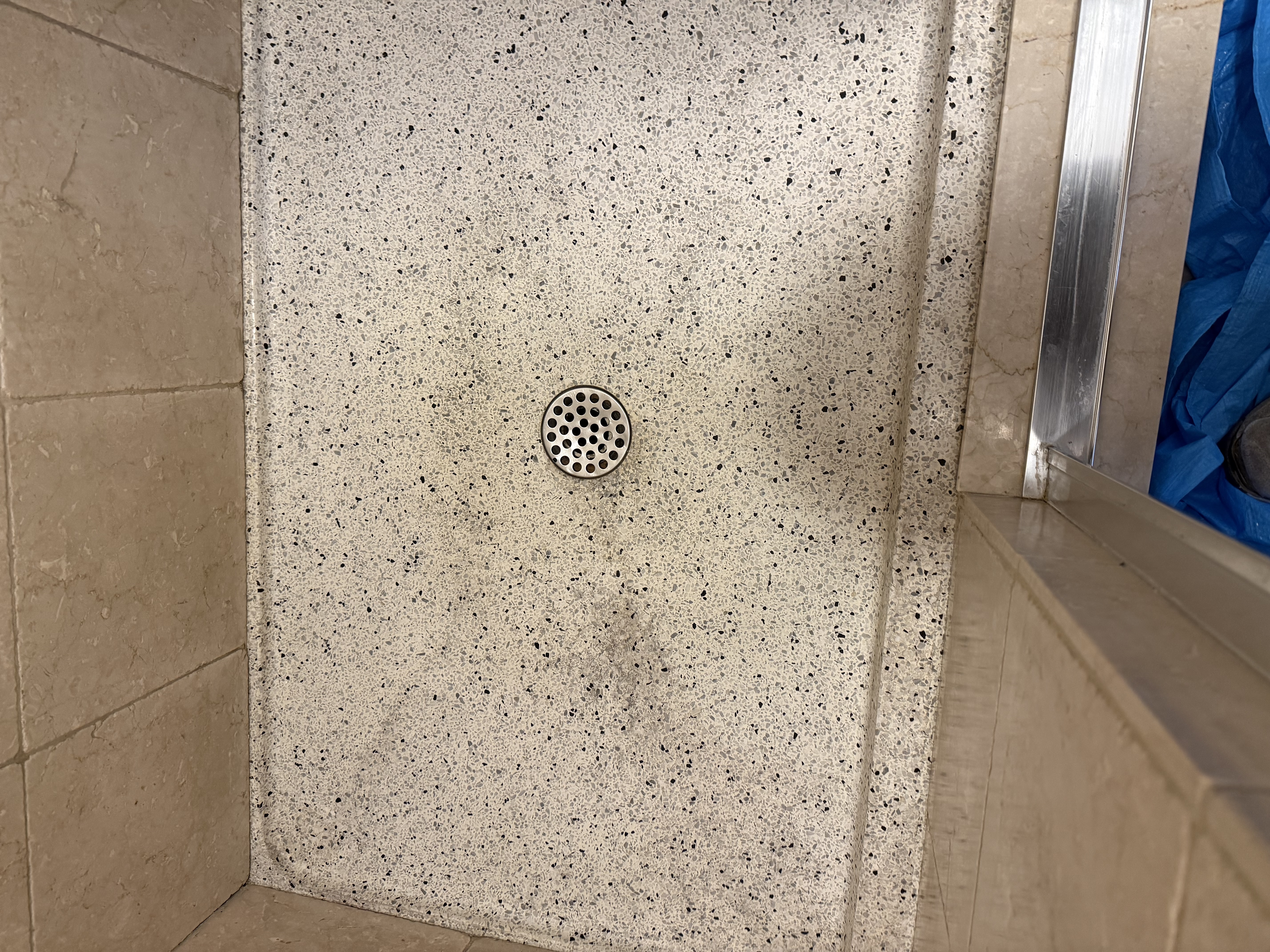 Before — Terrazzo Pan Cleaning & Resurfacing  in Schaumburg